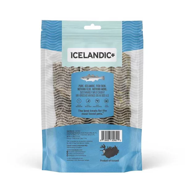 Sale Icelandic+ Cod Skin Hand Wrapped Chew Stick Dog Treats