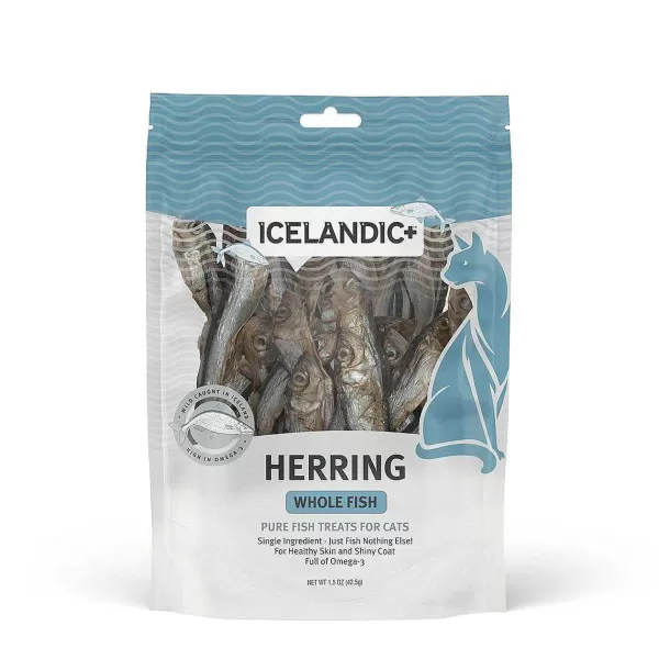 Cheap Icelandic+ Herring Whole Fish Cat Treat Cat Toys & Treats