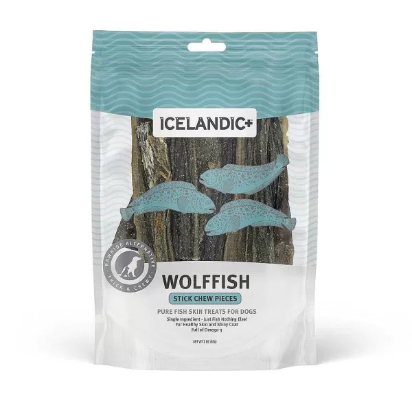 Cheap Icelandic+ Wolffish Skins Dog Treats