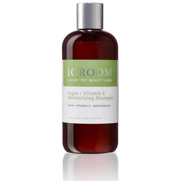 Online Igroom Argan + Vitamin E Moisturizing Pet Shampoo Shampoo