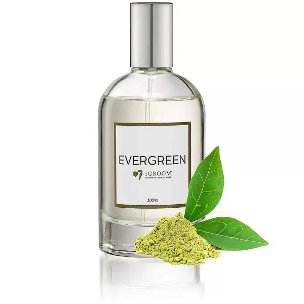 Clearance Igroom Evergreen Pet Perfume 100Ml Grooming Sprays