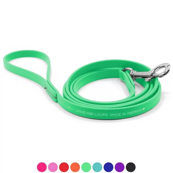 Best Jelly Pet Leash Standard Dog Leash 3/8'' X 6' Leads & Leashes