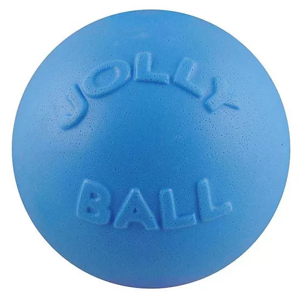 New Jolly Pet Bounce-N-Play Ball Blueberry Medium Dog Toys