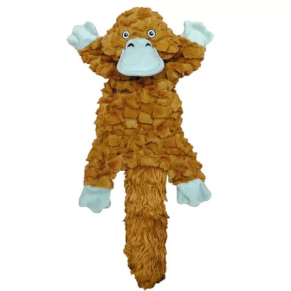 Discount Jolly Pets Fat Tails Platypus Dog Toys