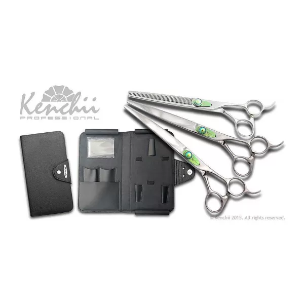 Flash Sale Kenchii Professional T-Series Shear Set Grooming Shears