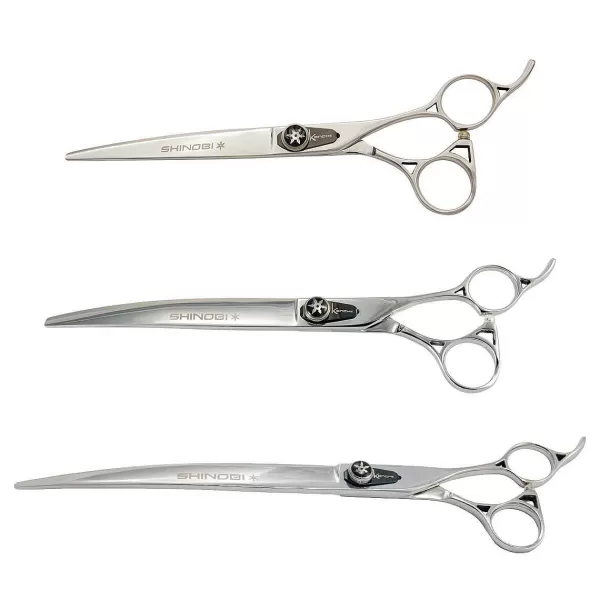 Outlet Kenchii Shinobi Curved Shears Grooming Shears