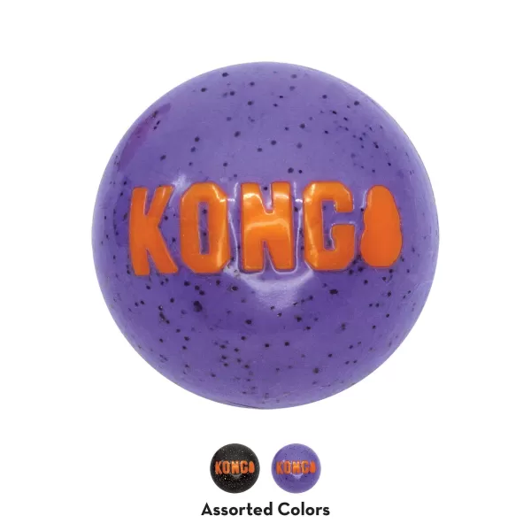 Discount Kong Halloween Signature Ball Medium Dog Toys