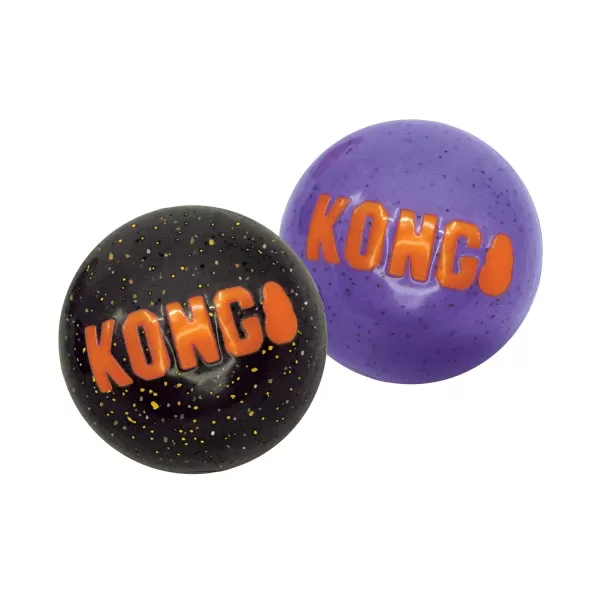 Discount Kong Halloween Signature Ball Medium Dog Toys