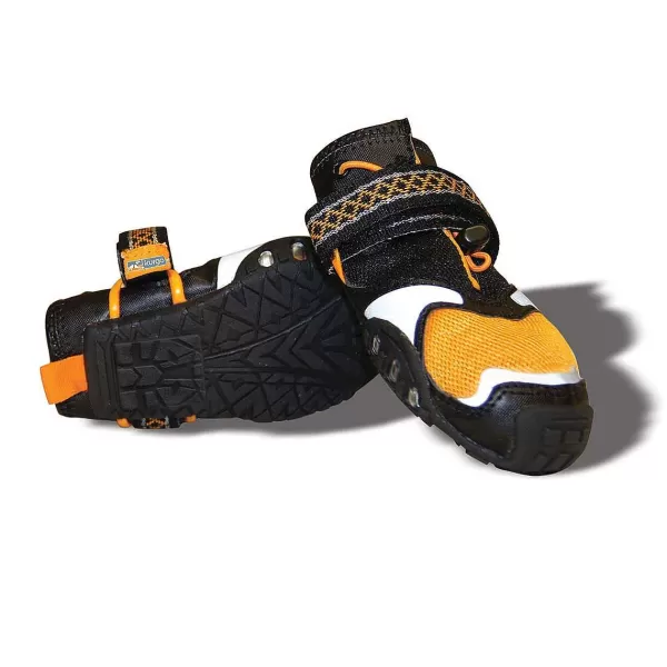 Cheap Kurgo Step-N-Strobe Dog Shoes - Xs (2.25'') Orange/Black Pet Apparel