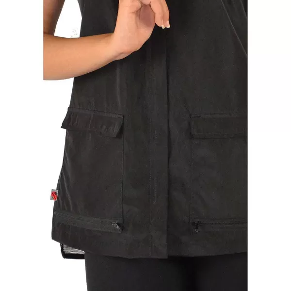 Online Ladybird Line Women'S Black Waterproof Vest Apparel