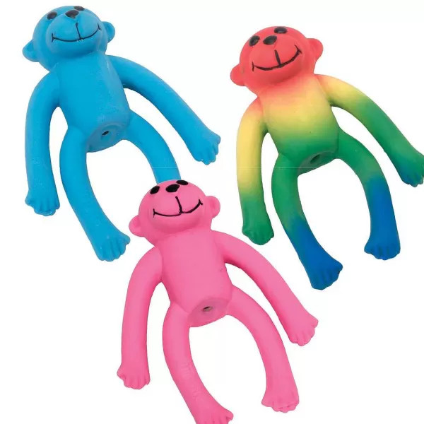 Hot Li'L Pals Latex Monkey 4" Dog Toys