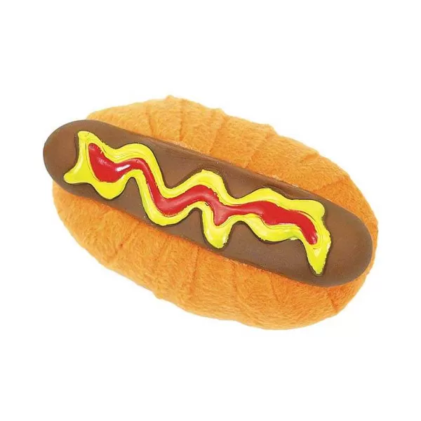 Discount Li'L Pals Mini Toys Hot Dog 4" Dog Toys