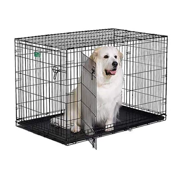 Best Sale Midwest Icrate Double Door Dog Crate - 48" X 30" X 33" Crates, Gates & Pens