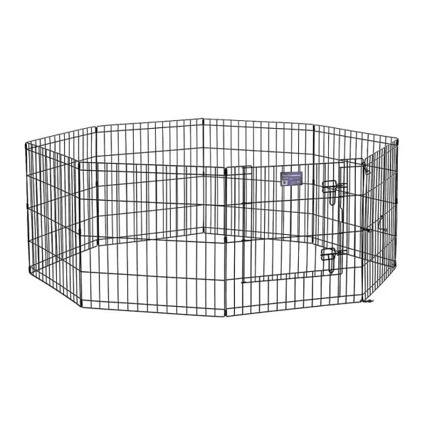 New Midwest Step-Thru Animal Exercise Pen With Door 24" X 24" Crates, Gates & Pens