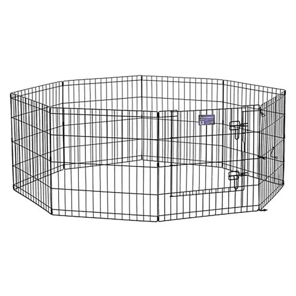 Shop Midwest Step-Thru Exercise Pen With Door (36'' X 24'') Crates, Gates & Pens