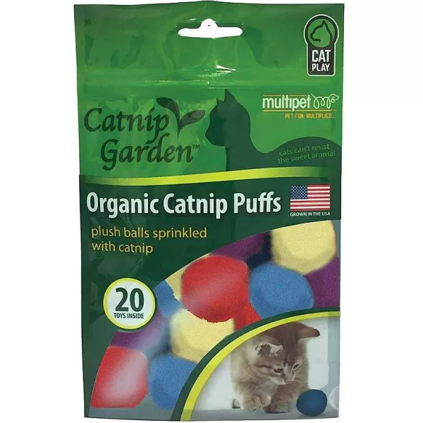 Best Sale Multipet Catnip Garden Catnip Puffs Cat Toys & Treats