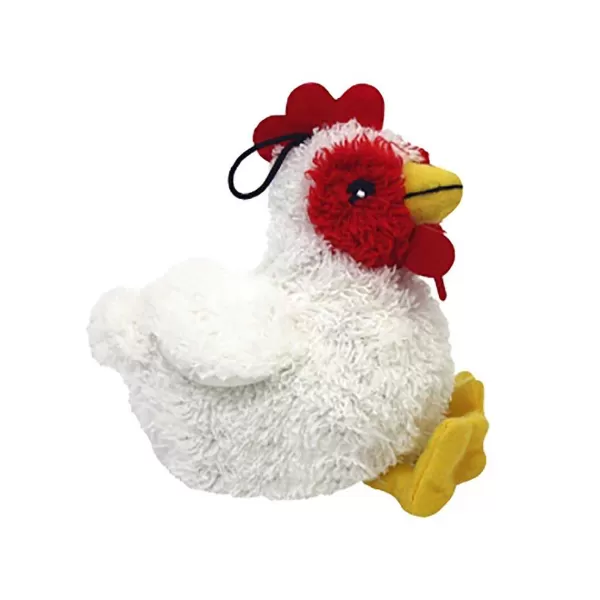 Hot Multipet Look Who Talking Chicken 5.5" Dog Toys