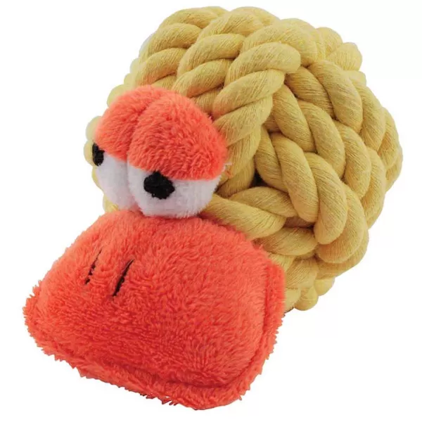 Discount Multipet Rope Head Animal Duck 4" Dog Toys