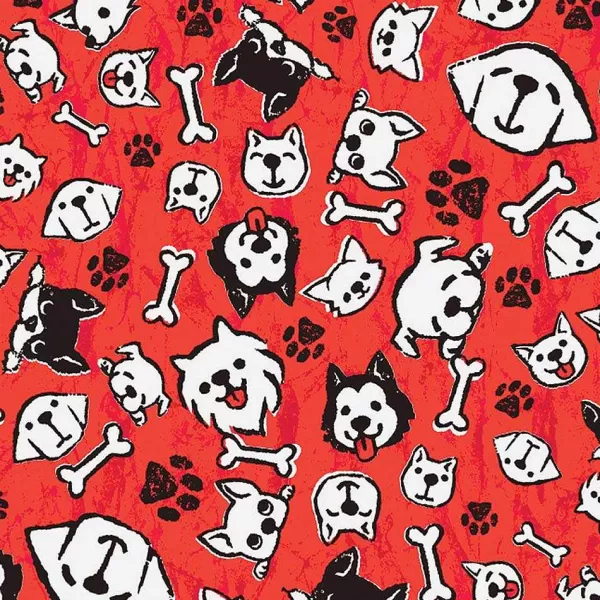 Clearance My Pups Red Dog Bandana Bandanas