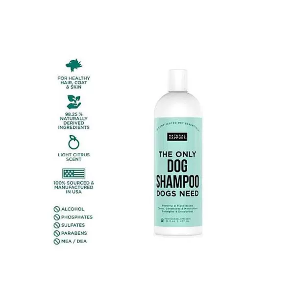 Outlet Natural Rapport The Only Dog Shampoo Dogs Need Shampoo