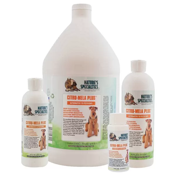 Discount Natures Specialties Citru-Mela Plus Pet Shampoo 8:1 Flea & Tick