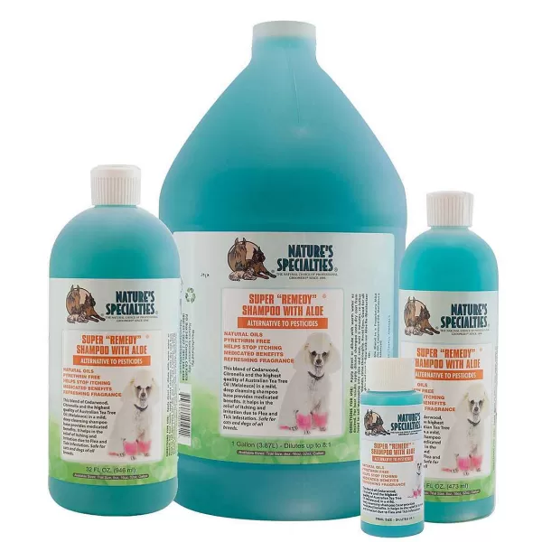 Best Nature'S Specialties Super Remedy Pet Shampoo 8:1 Flea & Tick