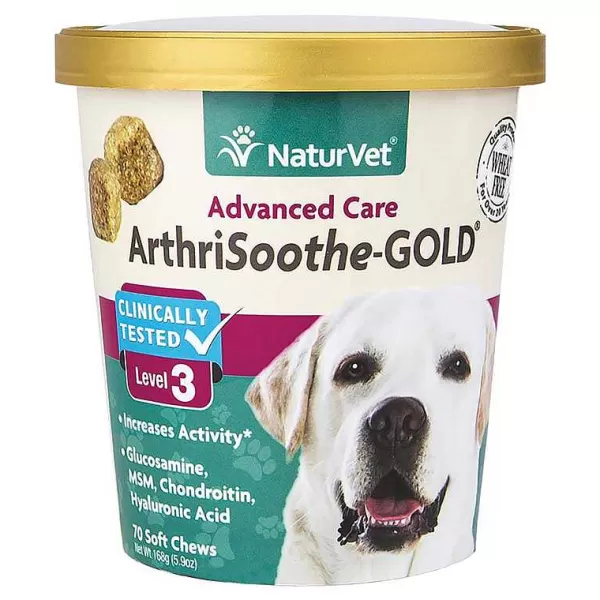 Fashion Naturvet Arthrisoothe -Gold Level 3 Soft Chew 70 Count Supplements