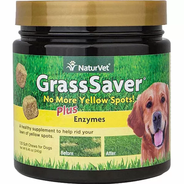 Sale Naturvet Grasssaver Soft Chew Pet Supplement - 120 Count Supplements