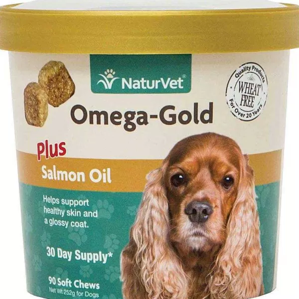 Cheap Naturvet Omega-Gold Plus Salmon Oil Soft Chews 90 Count Supplements