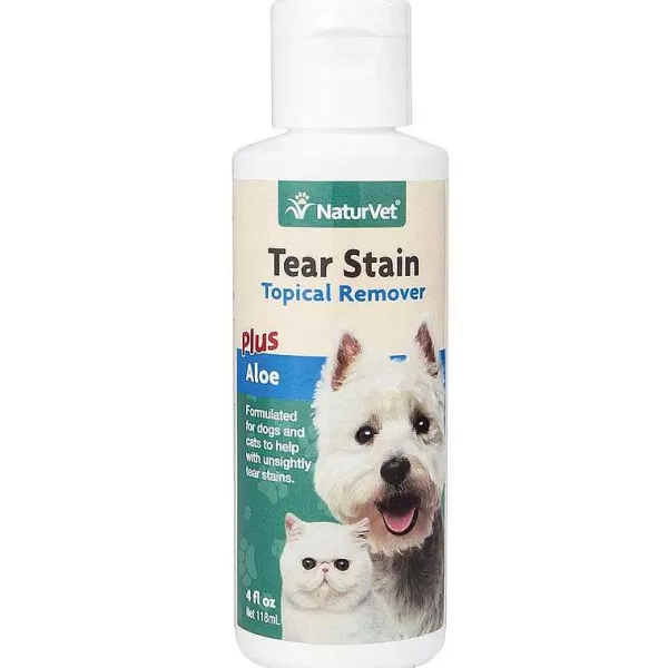 Discount Naturvet Topical Tear Stain Remover For Pets - 4Oz Eye Care