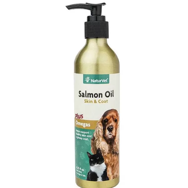 Best Sale Naturvet Unscented Salmon Oil 8.75 Oz Supplements