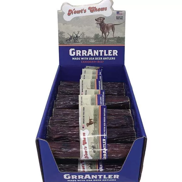 Fashion Newt'S Chews Grrantler Display Box 25 Count Dog Treats