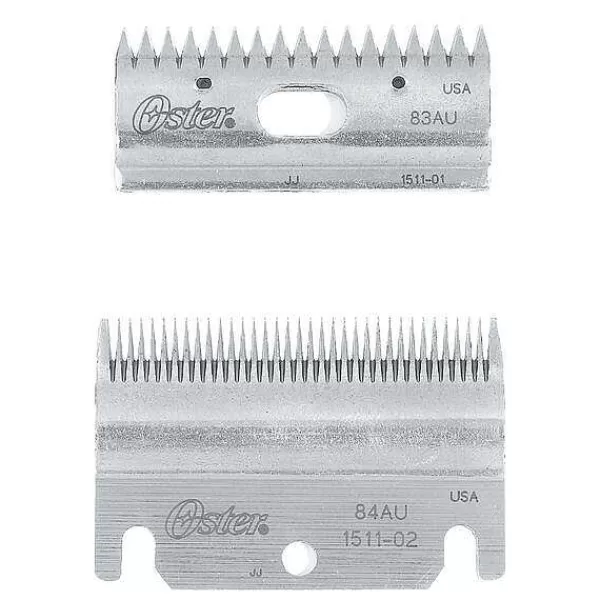 Clearance Oster Clipmaster Combo Grooming Blade Set - 83Au & 84Au Blades