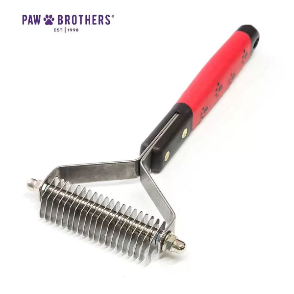 Flash Sale Paw Brothers 20 Blade Double Wide Coat Rakke (Medium) Grooming Tools