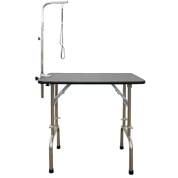 Best Paw Brothers 48" Folding Grooming Table With Adjustable Legs & Arm Grooming Tables