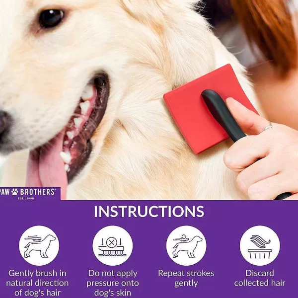 Hot Paw Brothers Big Paw Slicker Grooming Tools