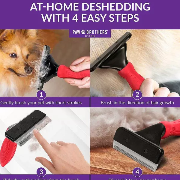 Store Paw Brothers Deshedding Tool Grooming Tools