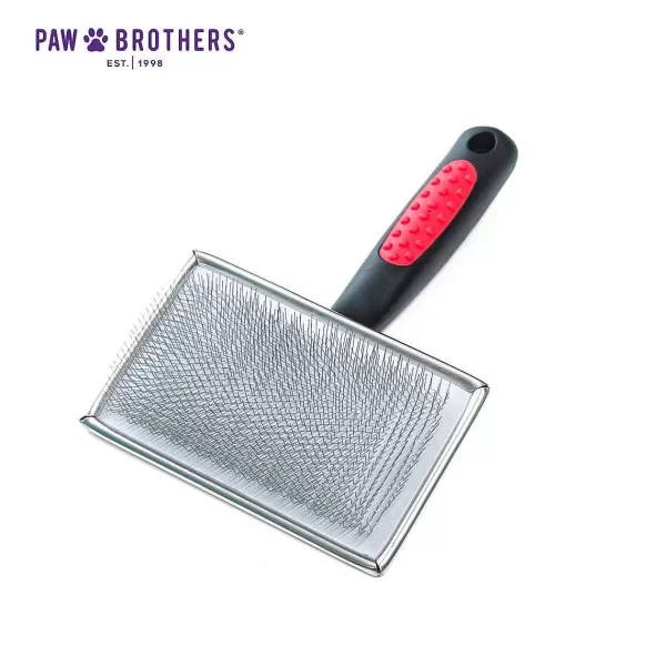 Discount Paw Brothers Flat Slicker Brush X-Large Grooming Tools