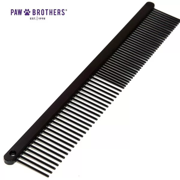 Fashion Paw Brothers Greyhound Style True Teflon Comb (7.5" Fine/Coarse) Grooming Tools