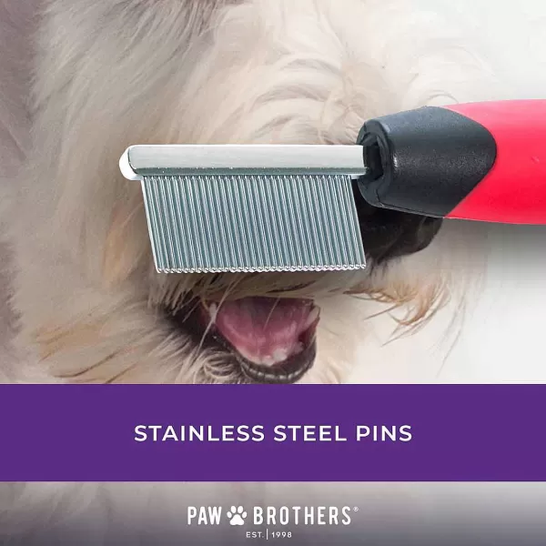 Discount Paw Brothers Mini Face Comb (32 Pin) Grooming Tools