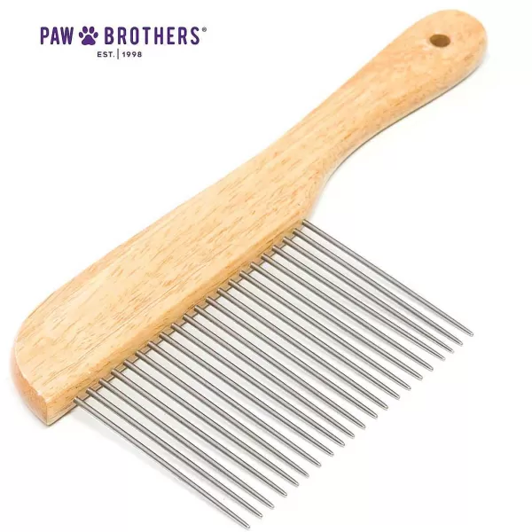 Cheap Paw Brothers Poodle Comb Extra Long Teeth Grooming Tools