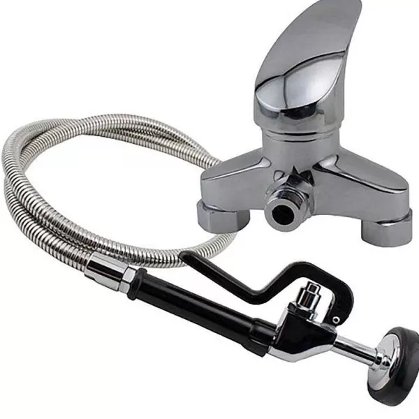 Outlet Paw Brothers Stainless Steel Spray Hose - 4" Center Faucet Arms, Loops & Accessories