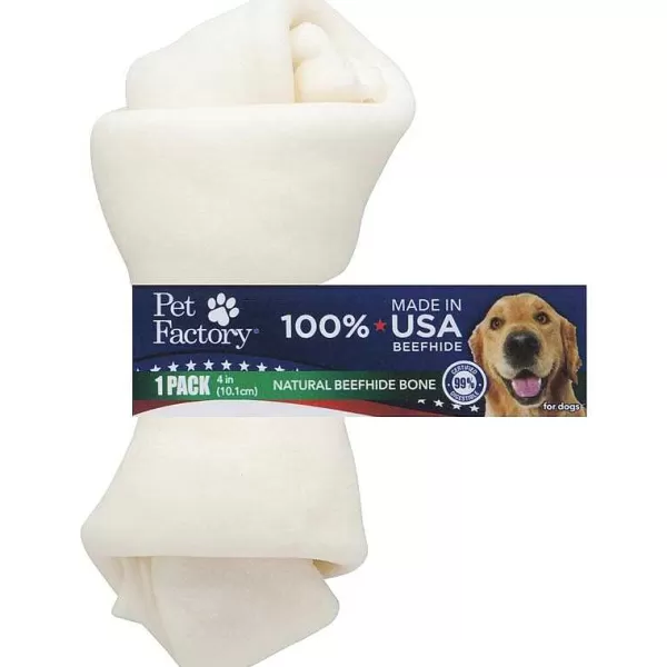 Cheap Pet Factory 4-5 Inch Usa Knotted Bone Dog Treats