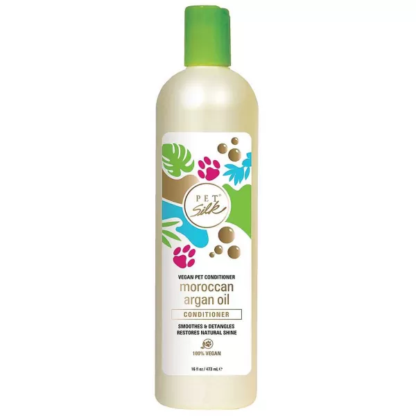 Shop Pet Silk Vegan Moroccan Argan Oil Conditioner Conditioner