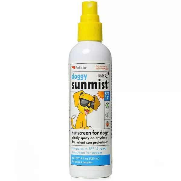 Store Petkin Vanilla Coconut Scented Spf 15 Doggy Sun Mist - 4Oz Outdoor Products