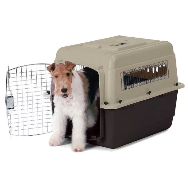 Fashion Petmate Ultra Vari Plastic Pet Kennel - 25-30 Lbs Crates, Gates & Pens