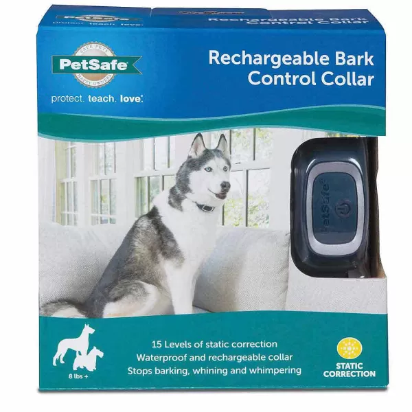 New Petsafe Rechargeable Static Bark Collar Training Collars