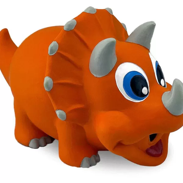 Online Petsport Naturflex Triceratops Dog Toys