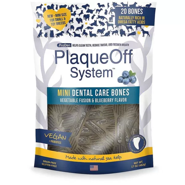 Clearance Proden Plaqueoff Mini Dental Bone Dog Treats Dental Care