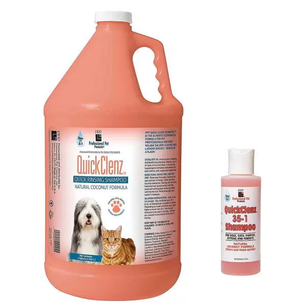 Sale Professional Pet Products Quickclenz Shampoo 35:1 Shampoo